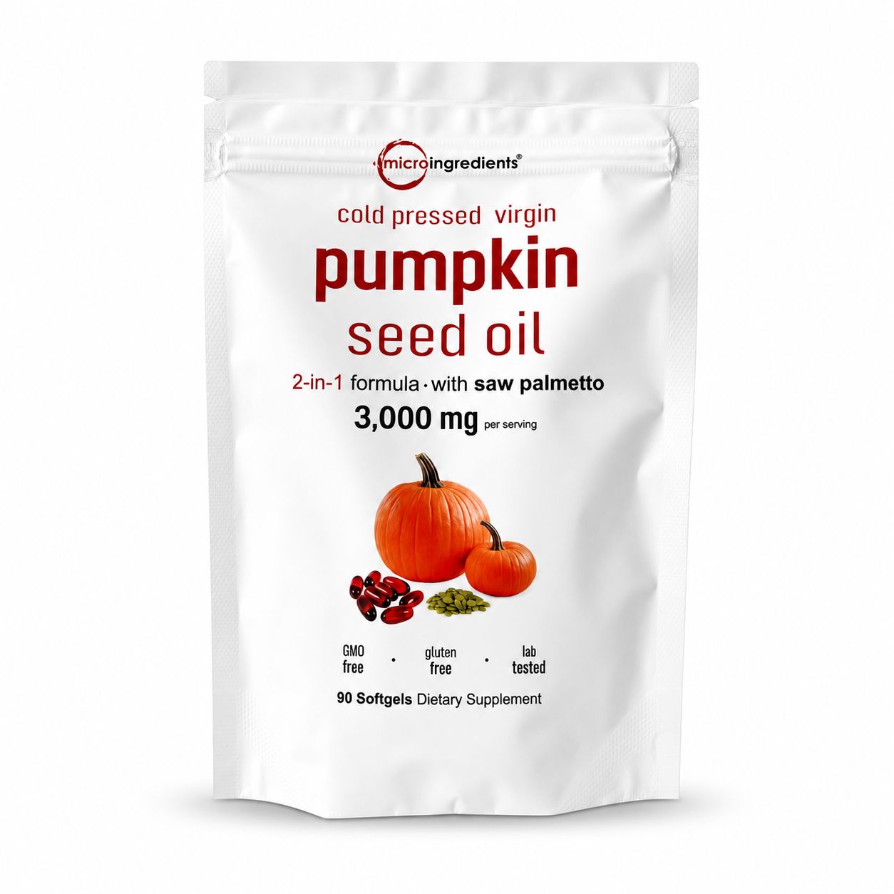 Pumpkin Calabaza Microingredients 90 Cap